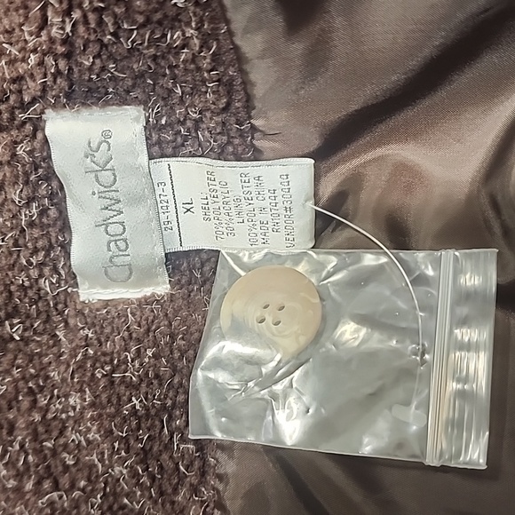 Chadwick xl nwot long wool type coat - Picture 8 of 10